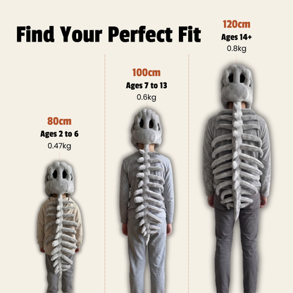 Dino Skeleton Hood